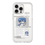 スリムプロテクションプレミアムケース with MagSafe［ しろたん×初音ミク - KAITO - インフォグラフィック ］