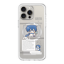 スリムプロテクションプレミアムケース with MagSafe［ しろたん×初音ミク - KAITO - インフォグラフィック ］