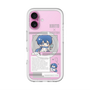 スリムプロテクションプレミアムケース with MagSafe［ しろたん×初音ミク - KAITO - インフォグラフィック ］