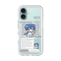 スリムプロテクションプレミアムケース with MagSafe［ しろたん×初音ミク - KAITO - インフォグラフィック ］