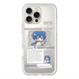 スリムプロテクションプレミアムケース with MagSafe［ しろたん×初音ミク - KAITO - インフォグラフィック ］
