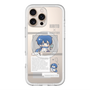 スリムプロテクションプレミアムケース with MagSafe［ しろたん×初音ミク - KAITO - インフォグラフィック ］