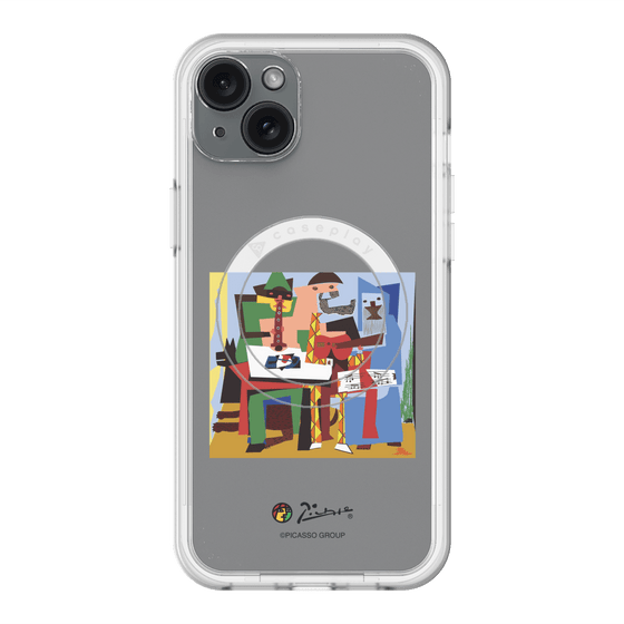 スリムプロテクションプレミアムケース with MagSafe［ PICASSO - Three Musicians ］