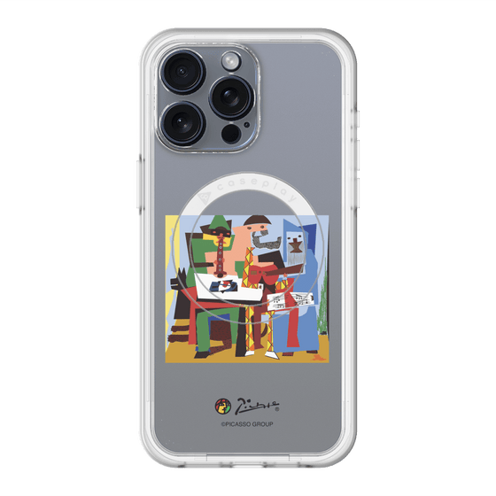 スリムプロテクションプレミアムケース with MagSafe［ PICASSO - Three Musicians ］