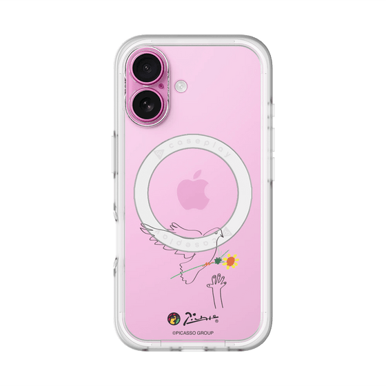 スリムプロテクションプレミアムケース with MagSafe［ PICASSO - Dove of Peace ］