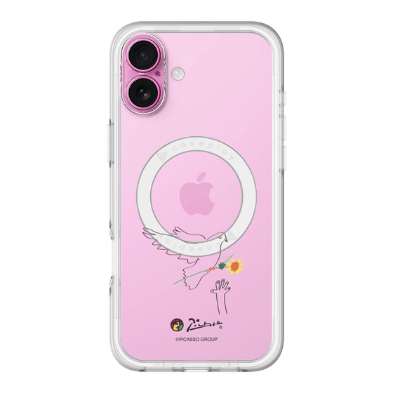 スリムプロテクションプレミアムケース with MagSafe［ PICASSO - Dove of Peace ］