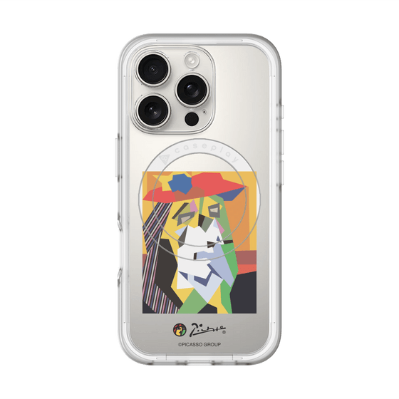 スリムプロテクションプレミアムケース with MagSafe［ PICASSO - The Weeping Woman ］