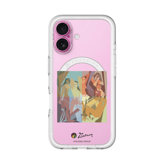 スリムプロテクションプレミアムケース with MagSafe［ PICASSO - Les Demoiselles d'Avignon ］