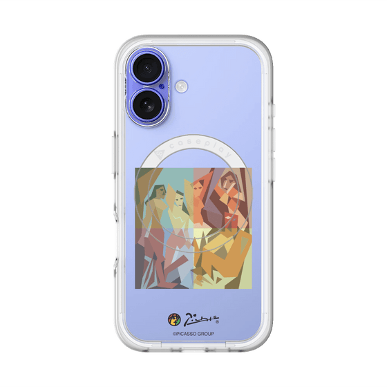 スリムプロテクションプレミアムケース with MagSafe［ PICASSO - Les Demoiselles d'Avignon ］