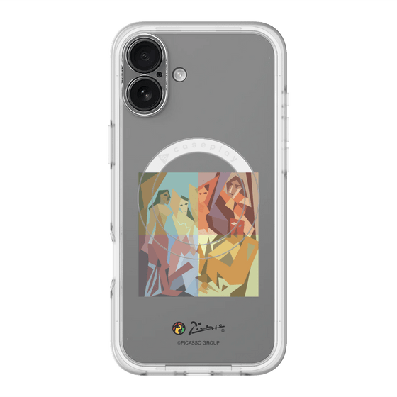 スリムプロテクションプレミアムケース with MagSafe［ PICASSO - Les Demoiselles d'Avignon ］