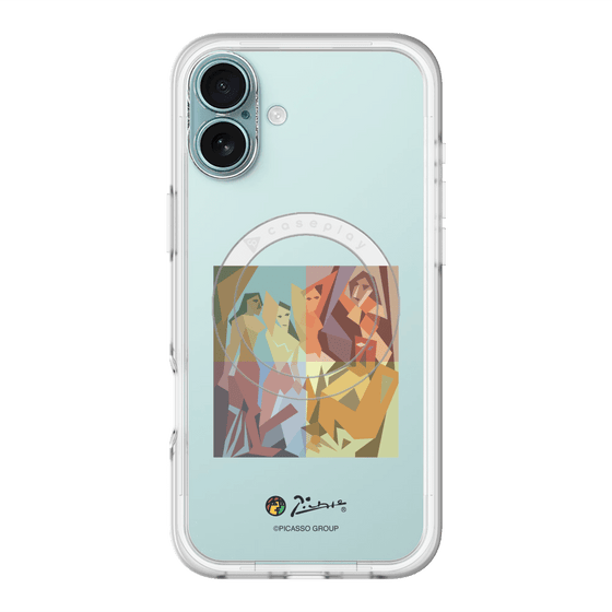 スリムプロテクションプレミアムケース with MagSafe［ PICASSO - Les Demoiselles d'Avignon ］