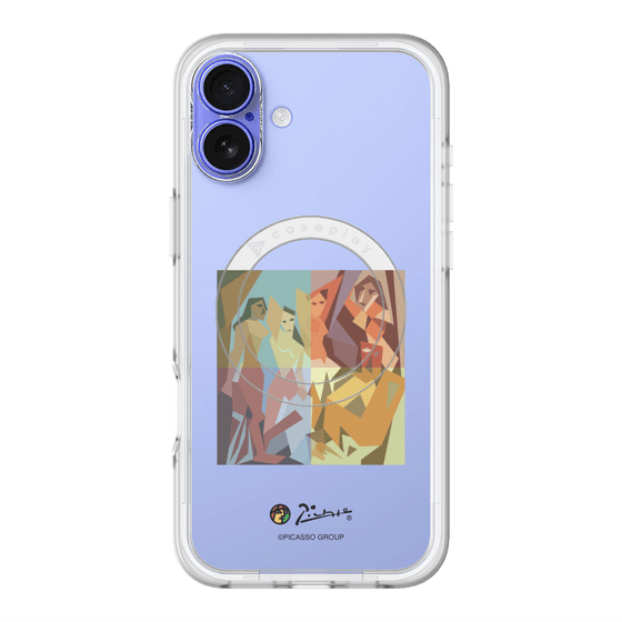 スリムプロテクションプレミアムケース with MagSafe［ PICASSO - Les Demoiselles d'Avignon ］