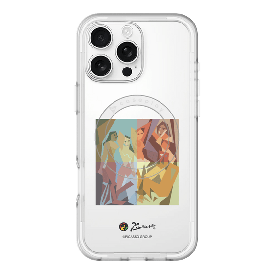 スリムプロテクションプレミアムケース with MagSafe［ PICASSO - Les Demoiselles d'Avignon ］
