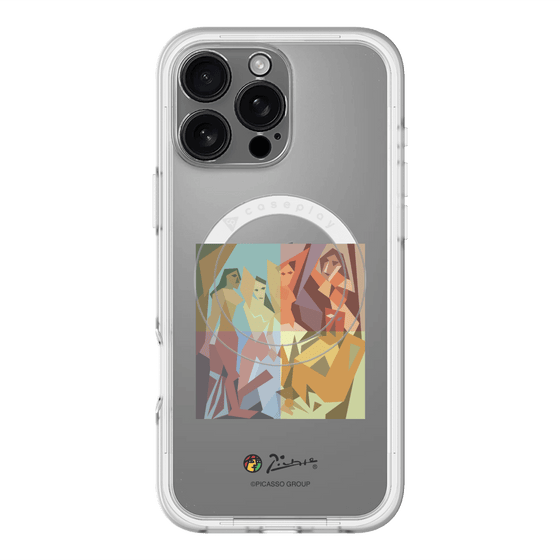 スリムプロテクションプレミアムケース with MagSafe［ PICASSO - Les Demoiselles d'Avignon ］