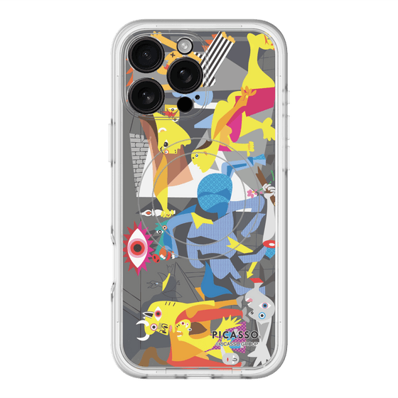 スリムプロテクションプレミアムケース with MagSafe［ PICASSO - Guernica ］