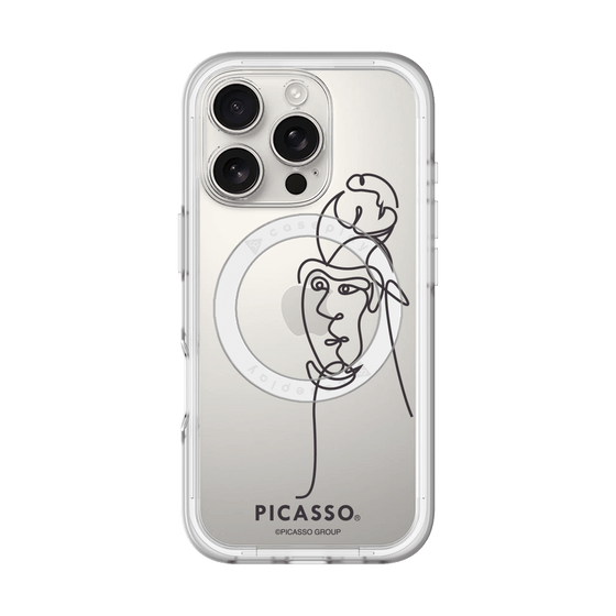スリムプロテクションプレミアムケース with MagSafe［ PICASSO - Self-Portrait ］
