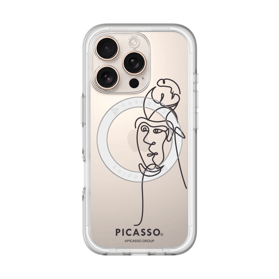 スリムプロテクションプレミアムケース with MagSafe［ PICASSO - Self-Portrait ］