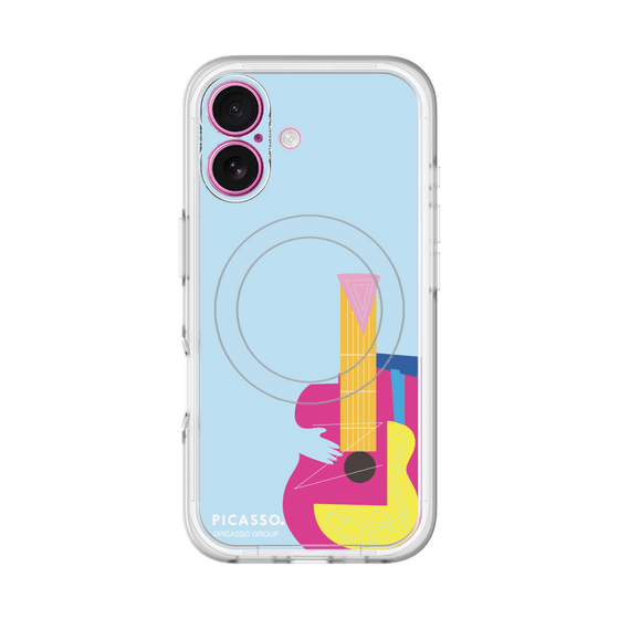 スリムプロテクションプレミアムケース with MagSafe［ PICASSO - Guitar ］