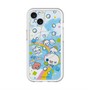 スリムプロテクションプレミアムケース with MagSafe［ ぷくぷくあわわちゃん - レインボー ］