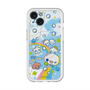 スリムプロテクションプレミアムケース with MagSafe［ ぷくぷくあわわちゃん - レインボー ］