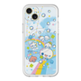 スリムプロテクションプレミアムケース with MagSafe［ ぷくぷくあわわちゃん - レインボー ］