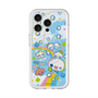 スリムプロテクションプレミアムケース with MagSafe［ ぷくぷくあわわちゃん - レインボー ］