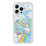 スリムプロテクションプレミアムケース with MagSafe［ ぷくぷくあわわちゃん - レインボー ］
