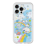 スリムプロテクションプレミアムケース with MagSafe［ ぷくぷくあわわちゃん - レインボー ］