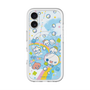 スリムプロテクションプレミアムケース with MagSafe［ ぷくぷくあわわちゃん - レインボー ］