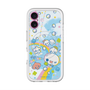スリムプロテクションプレミアムケース with MagSafe［ ぷくぷくあわわちゃん - レインボー ］