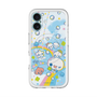 スリムプロテクションプレミアムケース with MagSafe［ ぷくぷくあわわちゃん - レインボー ］