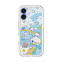 スリムプロテクションプレミアムケース with MagSafe［ ぷくぷくあわわちゃん - レインボー ］