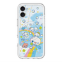 スリムプロテクションプレミアムケース with MagSafe［ ぷくぷくあわわちゃん - レインボー ］