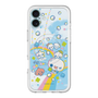 スリムプロテクションプレミアムケース with MagSafe［ ぷくぷくあわわちゃん - レインボー ］