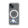 スリムプロテクションプレミアムケース with MagSafe［ ぷくぷくあわわちゃん - 仲良し ］