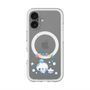 スリムプロテクションプレミアムケース with MagSafe［ ぷくぷくあわわちゃん - 仲良し ］