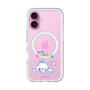 スリムプロテクションプレミアムケース with MagSafe［ ぷくぷくあわわちゃん - 仲良し ］
