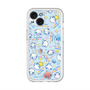 スリムプロテクションプレミアムケース with MagSafe［ ぷくぷくあわわちゃん - 総柄 ］
