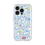 スリムプロテクションプレミアムケース with MagSafe［ ぷくぷくあわわちゃん - 総柄 ］