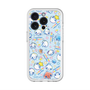 スリムプロテクションプレミアムケース with MagSafe［ ぷくぷくあわわちゃん - 総柄 ］