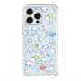 スリムプロテクションプレミアムケース with MagSafe［ ぷくぷくあわわちゃん - 総柄 ］