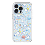 スリムプロテクションプレミアムケース with MagSafe［ ぷくぷくあわわちゃん - 総柄 ］