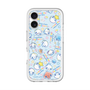 スリムプロテクションプレミアムケース with MagSafe［ ぷくぷくあわわちゃん - 総柄 ］