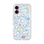 スリムプロテクションプレミアムケース with MagSafe［ ぷくぷくあわわちゃん - 総柄 ］