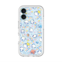スリムプロテクションプレミアムケース with MagSafe［ ぷくぷくあわわちゃん - 総柄 ］