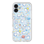 スリムプロテクションプレミアムケース with MagSafe［ ぷくぷくあわわちゃん - 総柄 ］