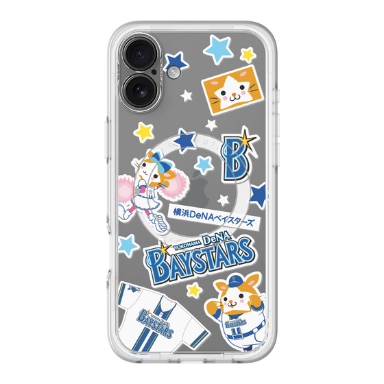 スリムプロテクションプレミアムケース with MagSafe［ 横浜DeNAベイスターズ - ステッカー ］