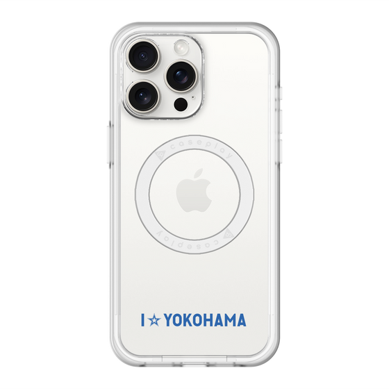 スリムプロテクションプレミアムケース with MagSafe［ 横浜DeNAベイスターズ - I ☆ YOKOHAMA ］