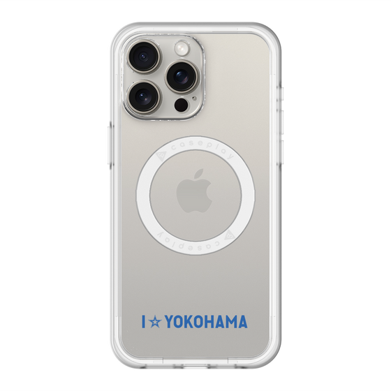 スリムプロテクションプレミアムケース with MagSafe［ 横浜DeNAベイスターズ - I ☆ YOKOHAMA ］