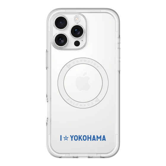 スリムプロテクションプレミアムケース with MagSafe［ 横浜DeNAベイスターズ - I ☆ YOKOHAMA ］